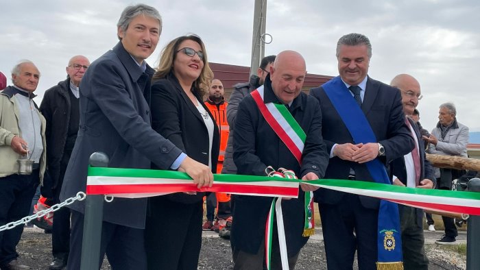 inaugurata la nuova piazzetta san gaetano a sassano