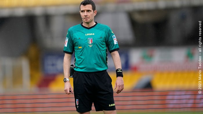 benevento modena designato l arbitro del match