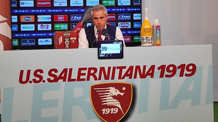 salernitana atalanta 1 0 paulo sousa conferma la permanenza il futuro e oggi