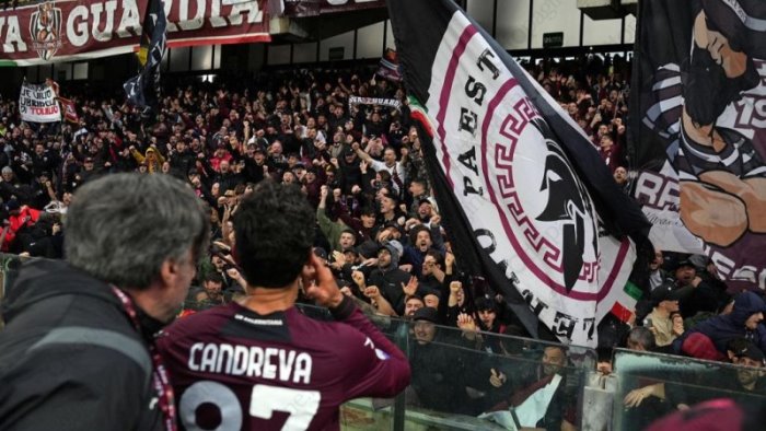 salernitana candreva e l uomo in piu salerno ha trovato il suo leader