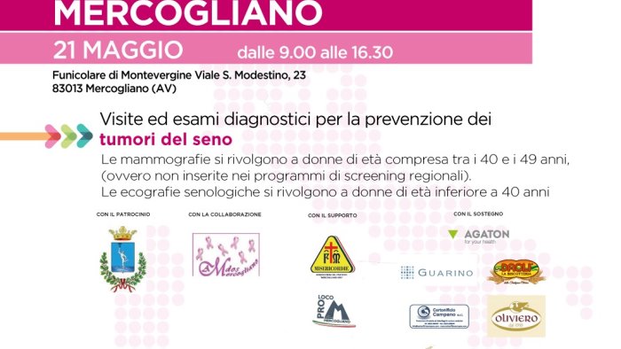 mercogliano per la prima volta in irpinia la carovana della prevenzione