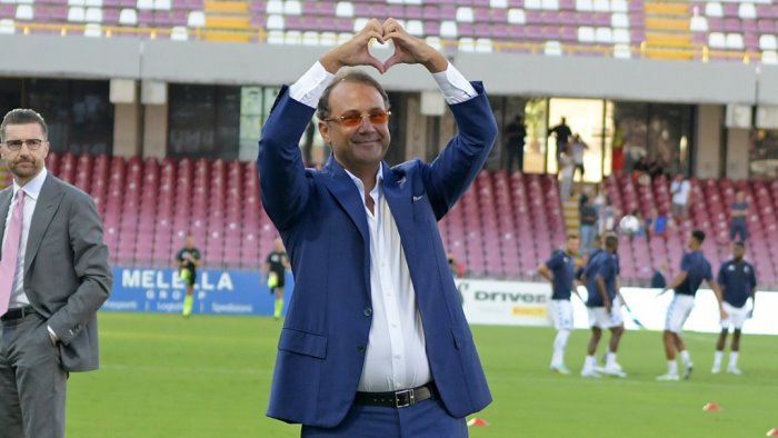 salernitana iervolino a dazn dopo i figli il calcio l emozione piu bella