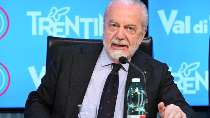 de laurentiis glissa su spalletti e presto ci sara chi andra e chi verra