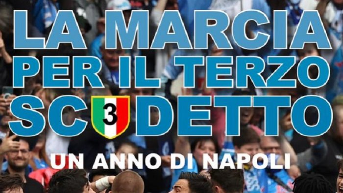 napoli la marcia per il terzo scudetto mercoledi la presentazione del libro