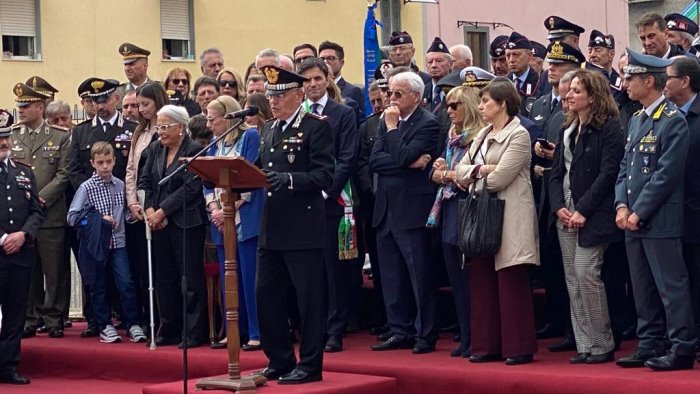 ercolano caserma intitolata alla memoria del compianto capitano gennaro niglio