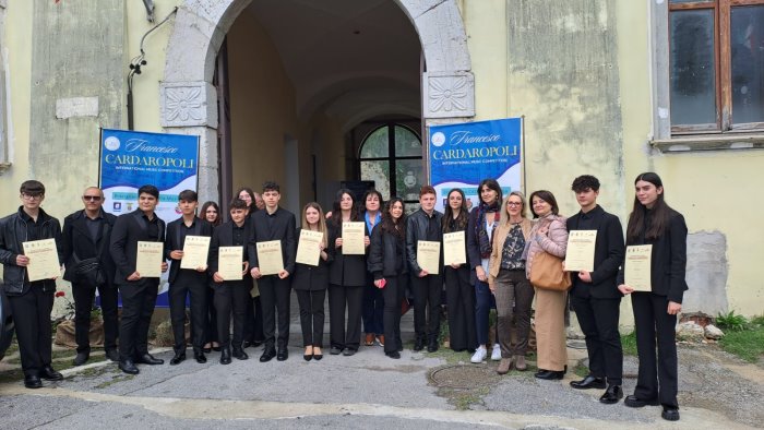 successo del liceo guacci all international music competition cardaropoli