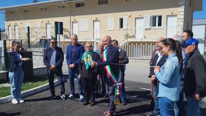 agropoli inaugurato il nuovo parcheggio di via selvi