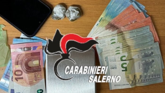 maiori sorpreso con cocaina ed hashish arrestato