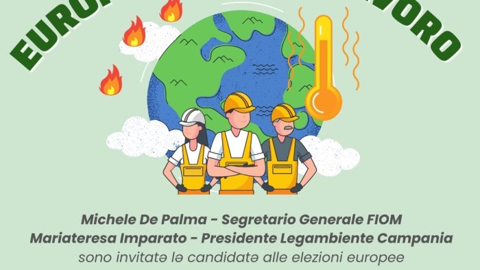 clima e lavoro legambiente chiama i candidati alle europee serve una svolta