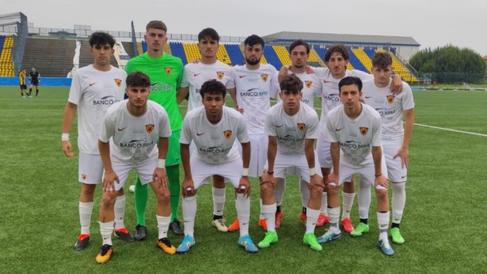 under 17 show del benevento tris al giugliano negli ottavi di finale scudetto