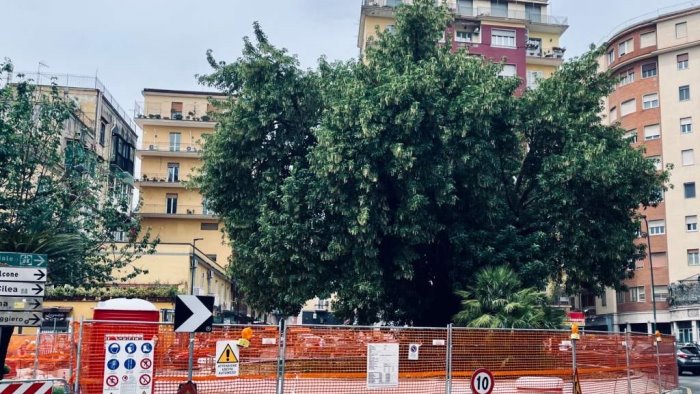 napoli piazza degli artisti il cantiere monumentale