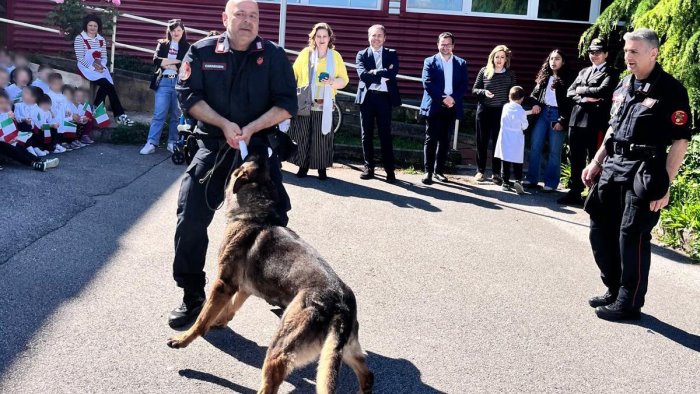 i carabinieri incontrano gli alunni delle scuole di serino e santa lucia