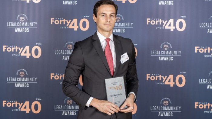 legalcommunity forty under 40 awards 2024 luca maria chieffo avvocato dell anno