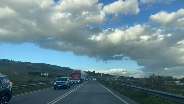 lavori viadotto pantano sulla telesina cantiere sara rimosso il 26 luglio