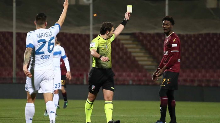 juventus salernitana scelto l arbitro un precedente fortunato con i granata