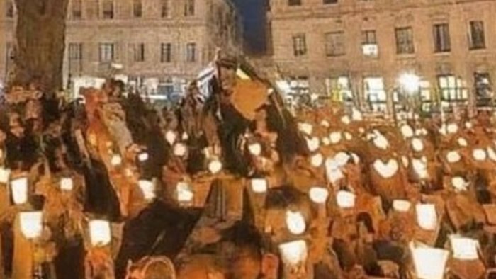 piazza vanvitelli rissa tra ragazzi venerdi manifestazione contro la violenza