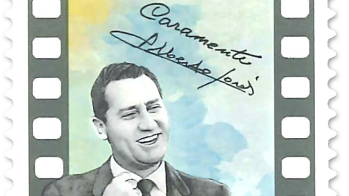 oggi l emissione del francobollo dedicato ad alberto sordi