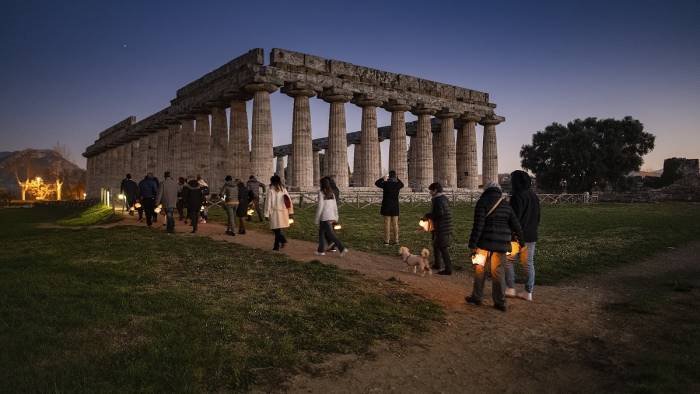 paestum torna la festa della musica al parco archeologico