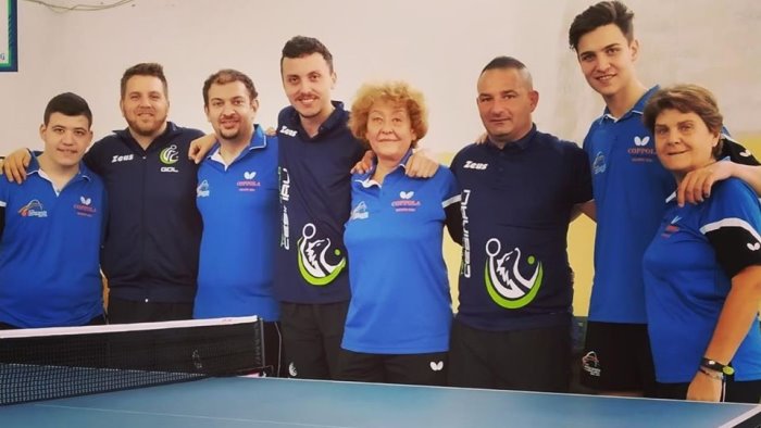 ping pong l asd cesinali ha voglia di crescere