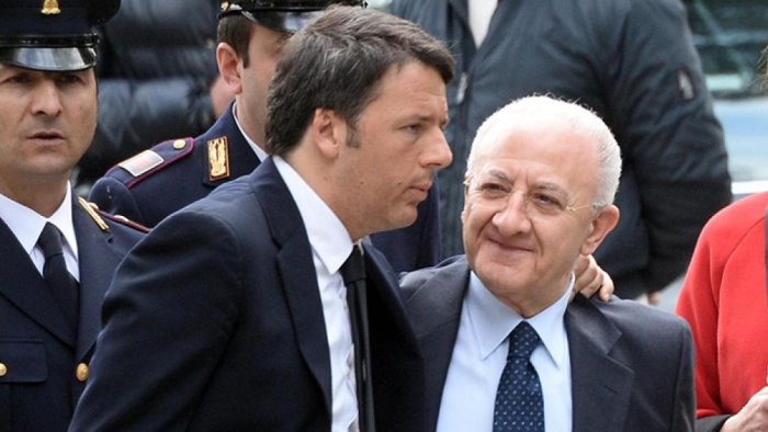 renzi torna a napoli di nuovo al fianco di de luca