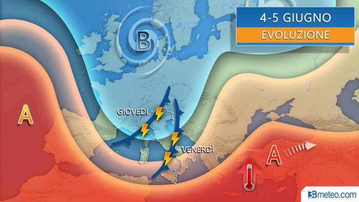 estate ancora lontana pioggia e grandine in arrivo