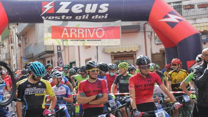 moschiano bike race un successo l apertura del giro della campania off road