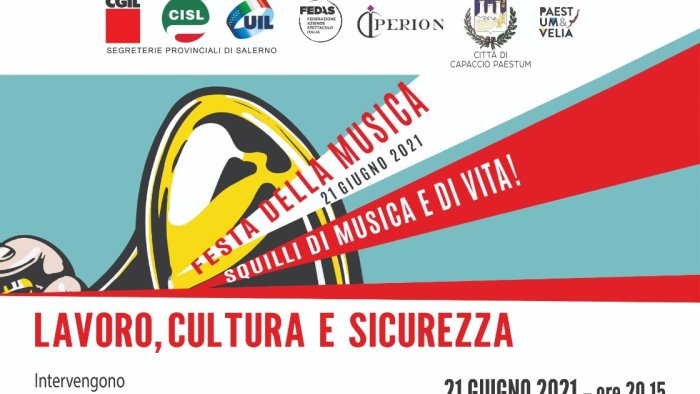 festa della musica al parco archeologico di paestum lavoro cultura e sicurezza