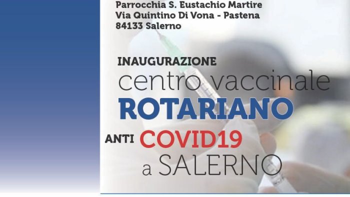 lotta al covid apre a salerno un nuovo hub vaccinale a pastena