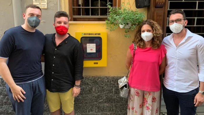 angri il rotaract dona un defibrillatore in ricordo di enrico de mattia