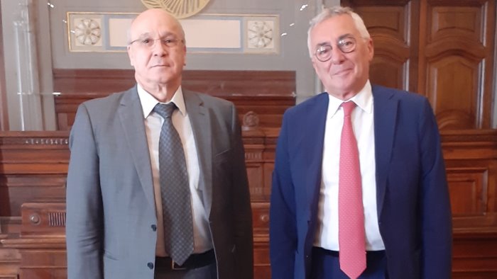 camera di commercio presidente prete incontra ambasciatore d algeria