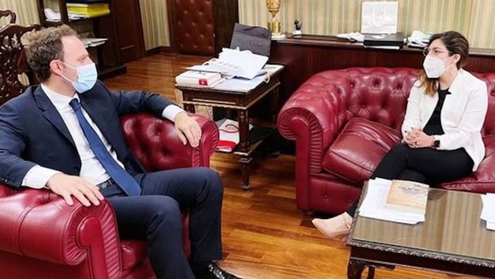 riforme piero de luca incontro costruttivo con la vice ministra castelli