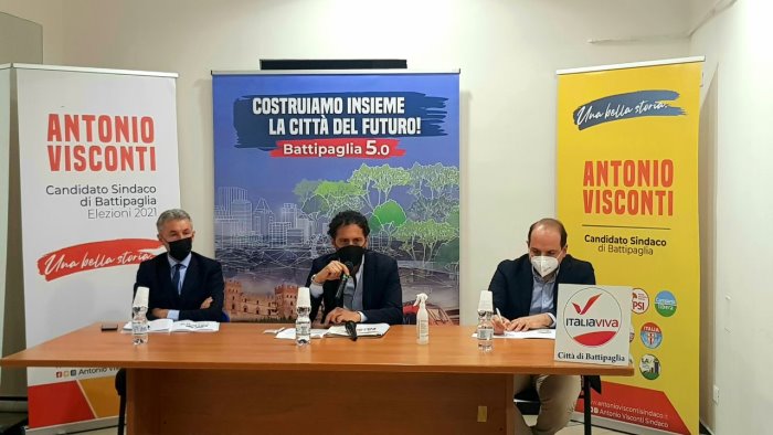 battipaglia italia viva ufficializza il sostegno ad antonio visconti