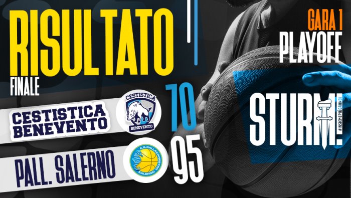 miwa benevento travolta da salerno in gara uno della semifinale play off