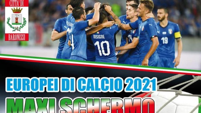 baronissi notti magiche maxi schermo in anfiteatro per gli europei 2021