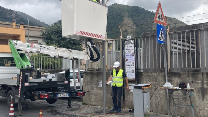 videosorveglianza urbana a nocera superiore nuove telecamere a taverne croce