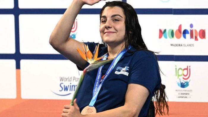 nuoto paralimpico ai mondiali di funchal bronzo per la campana procida