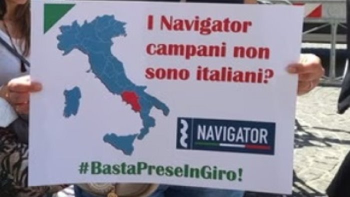 i navigator campani non mollano domani presidio al ministero del lavoro