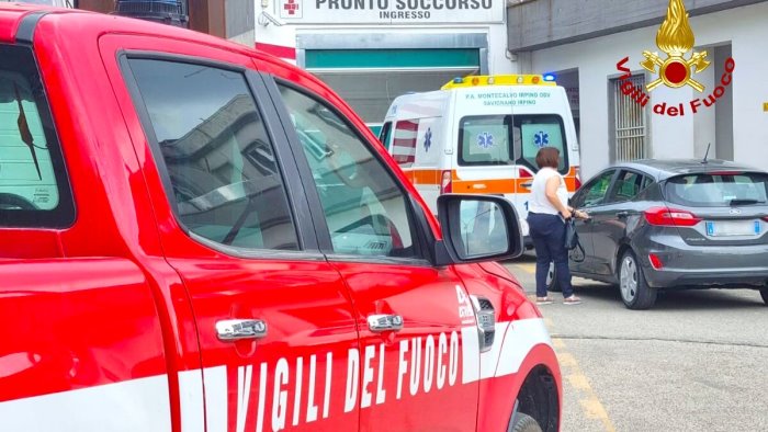 flumeri operaio 32enne ustionato dal bitume bollente ricoverato ad ariano