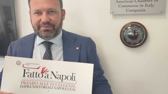 premio eccellenze alla camera di commercio di napoli alla bourelly group