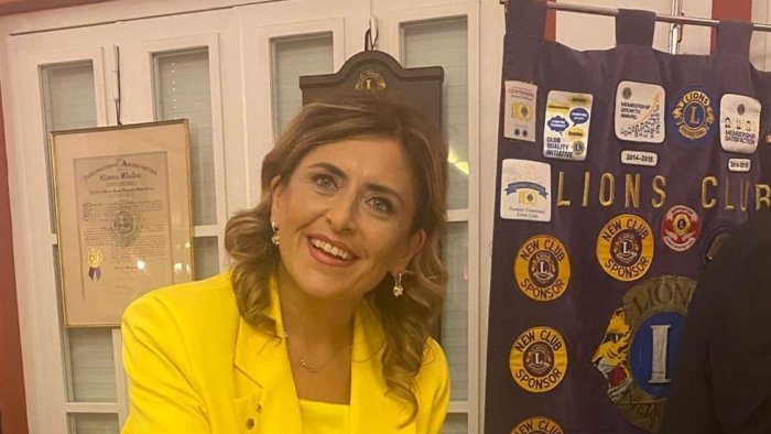 annamaria sadutto proclamata presidente del lions club caserta host