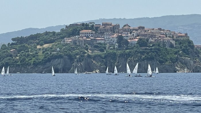 campionato italiano ilca master prima giornata di regata ad agropoli