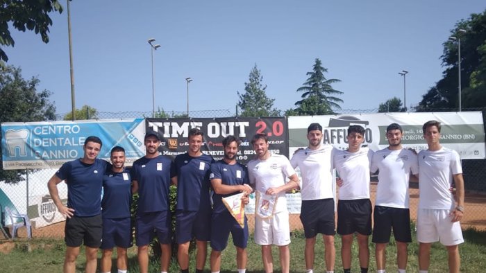 tennis b1 primo ko per il ct san giorgio del sannio