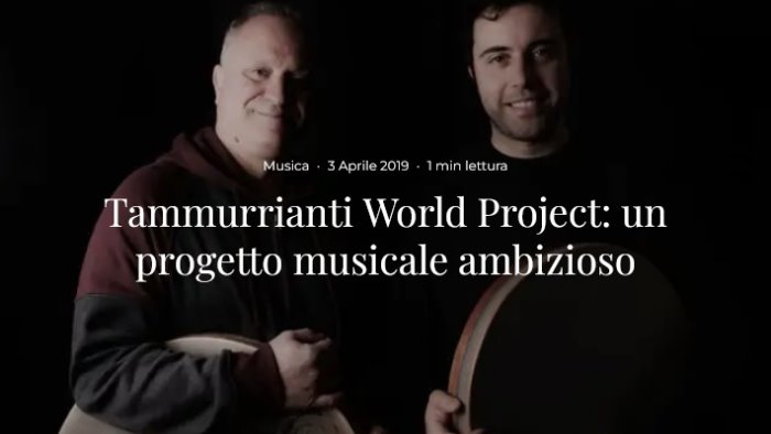 a villa fiorentino stasera mani sicure dei tammurianti world project