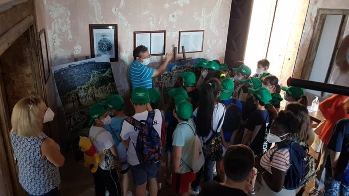 caggiano studenti alla riscoperta delle bellezze del centro storico