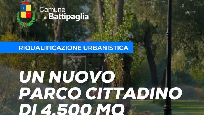 a battipaglia il progetto per un nuovo parco cittadino in via domodossola