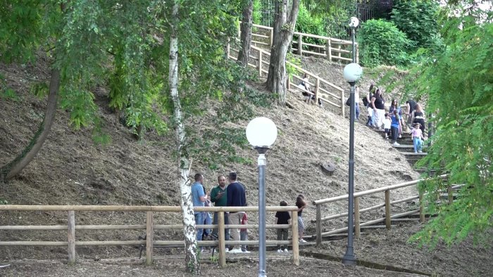 teatro gesualdo rivive il parco con l evento la collina dei bambini