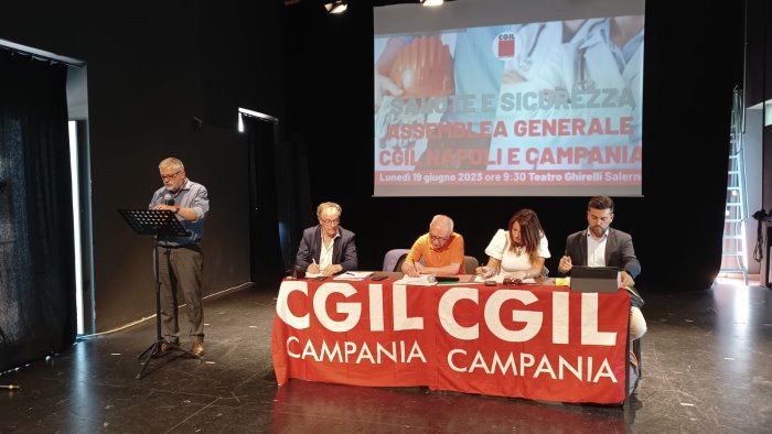 attese infinite e carenze da salerno la cgil regionale lancia la sfida a de luca