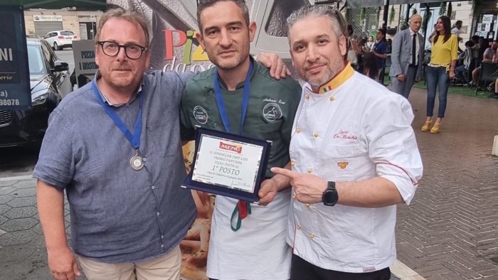 la pizza di tramonti continua a stupire primo premio al festival di colleferro