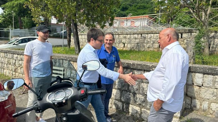 rubano e il tour nel sannio i suoi obiettivo riportare politica tra la gente