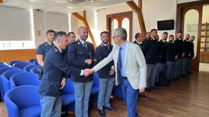 sicurezza alla questura di salerno arrivano 20 nuovi poliziotti